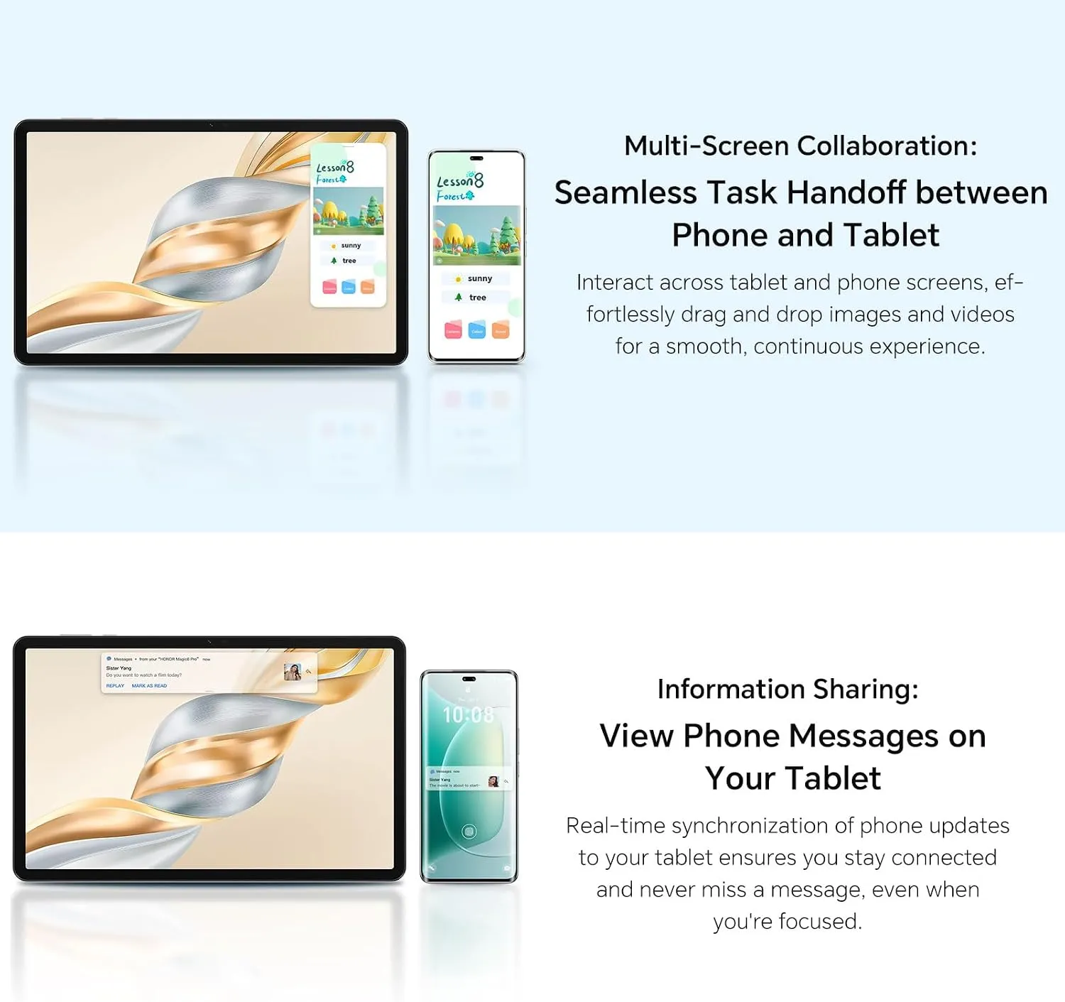 Honor Pad X9a tablet in silver with 11.5-inch 2.5K display